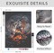 Flame Volcano Dragon Diamond Painting Kit for Adults (Flame Volcano Dragon) 12 x 0.1 x 16 inches